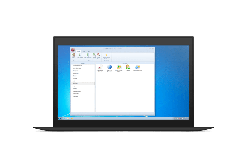 Downtime Reporting Dashboard downtime reporting system ipad white