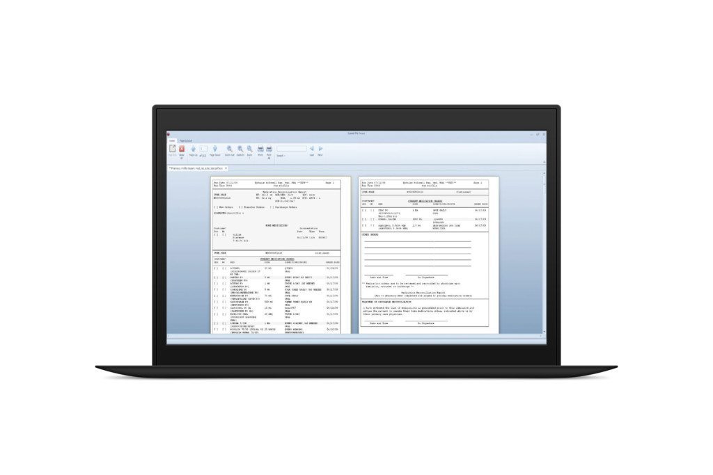 DRS doc view downtime reporting system interoperability laptop pro large